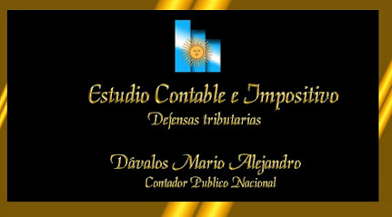 Estudio Contable-Impositivo & Tributario Cr. Davalos Mario Alejandro